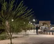 Biblioteka przy granicy w Agua Prieta