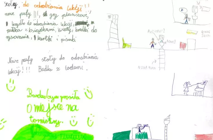 Requests and suggestions from school students