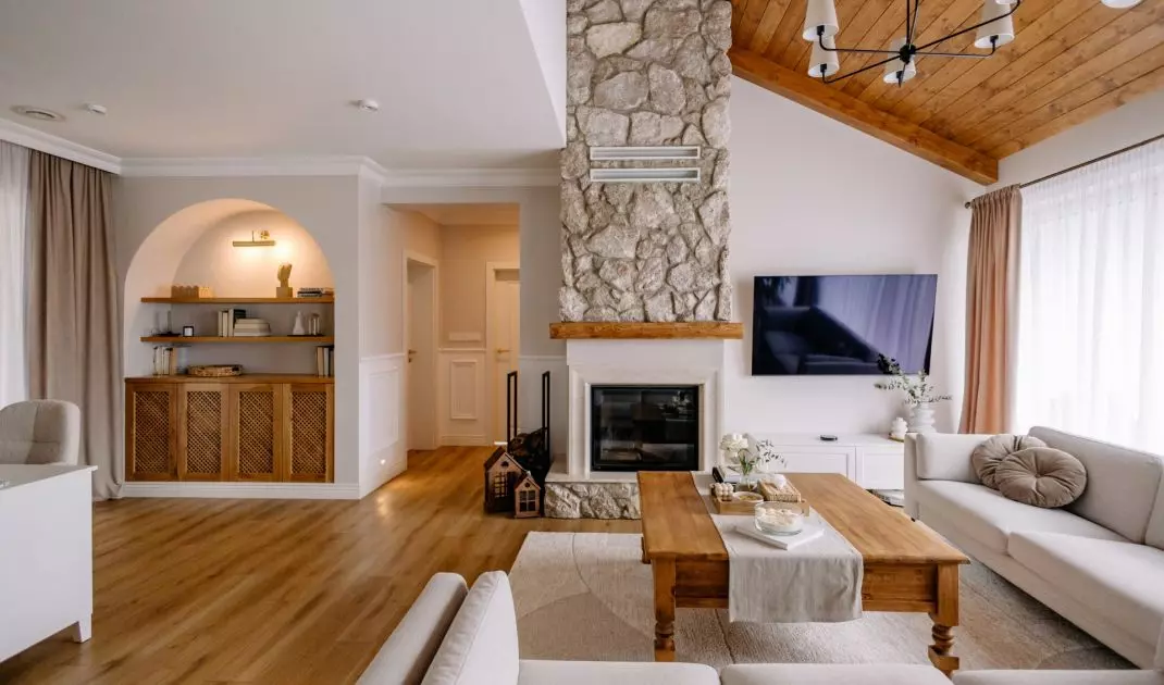 A family home in the modern farmhouse style