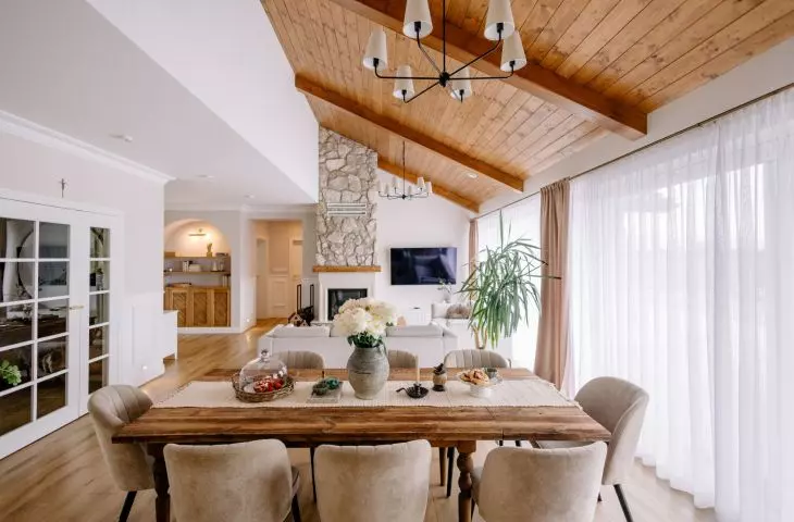A family home in the modern farmhouse style