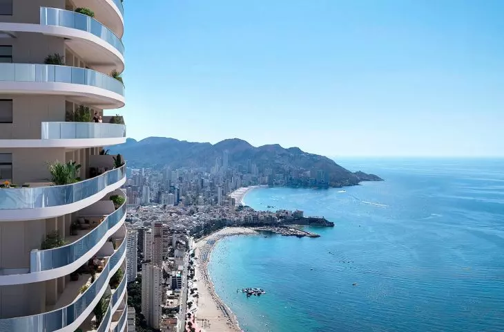 TM Tower by TM Grupo Inmobiliario w Benidormie, Hiszpania