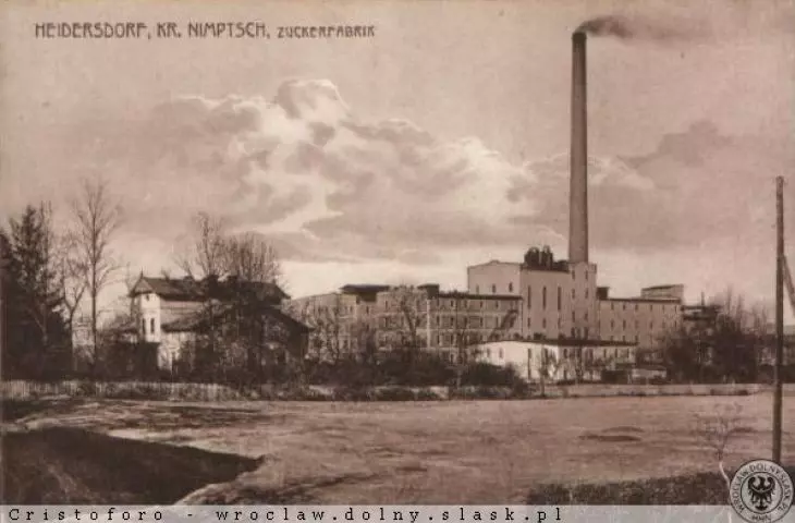 zdjęcie historyczne cukrowni