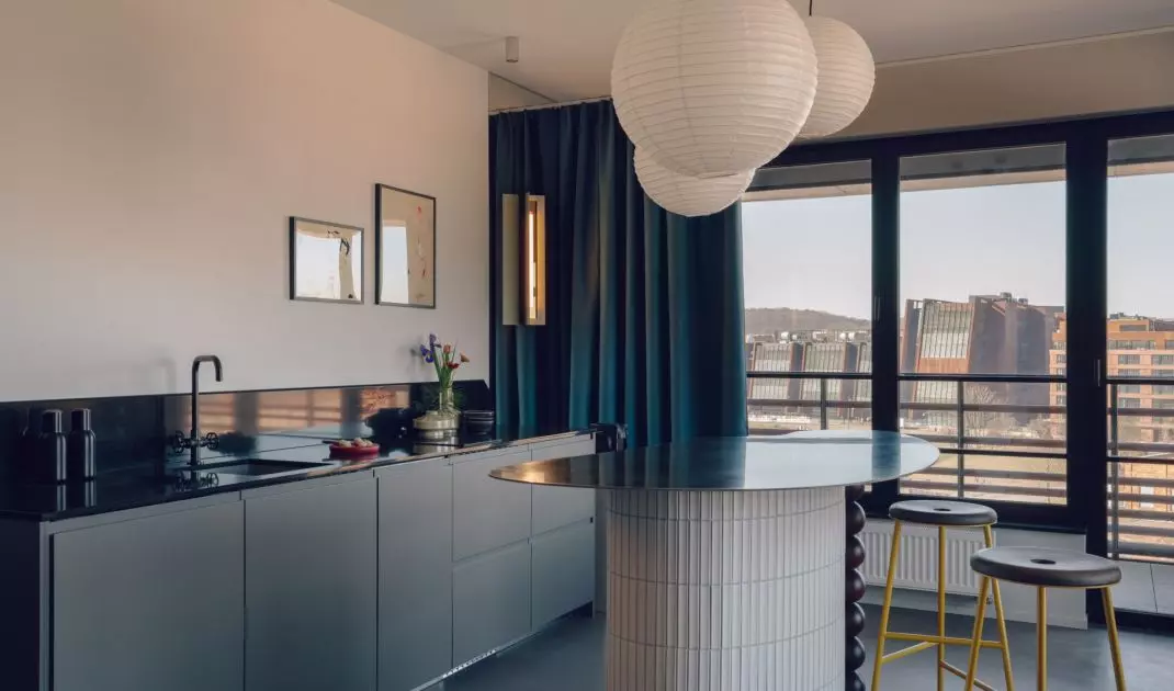 Apartament Doki projektu Marta Jemioł Concept