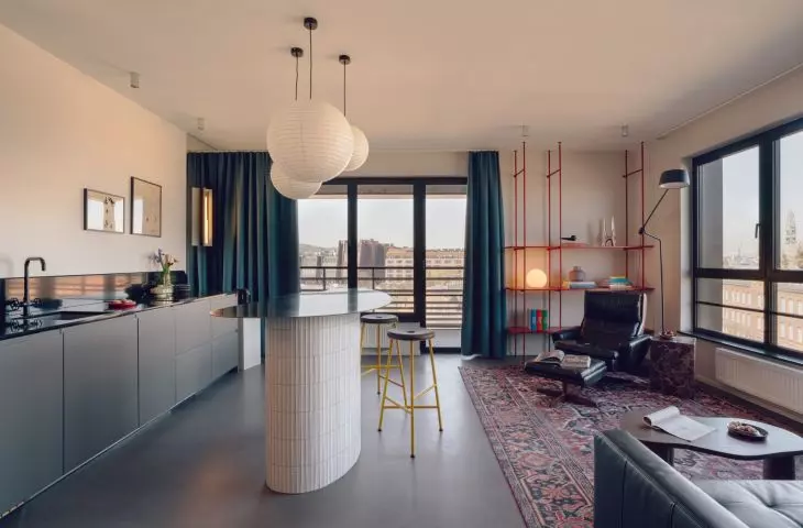 The Doki Apartment, designed by Marta Jemioł Concept