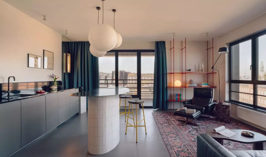 Apartament Doki projektu Marta Jemioł Concept