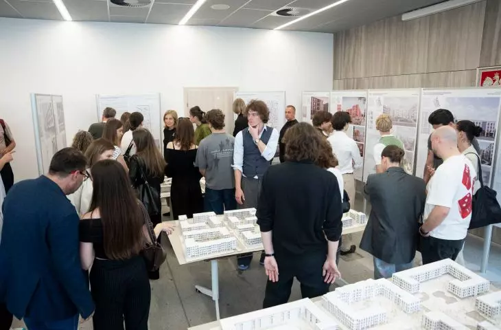 exhibition of student work