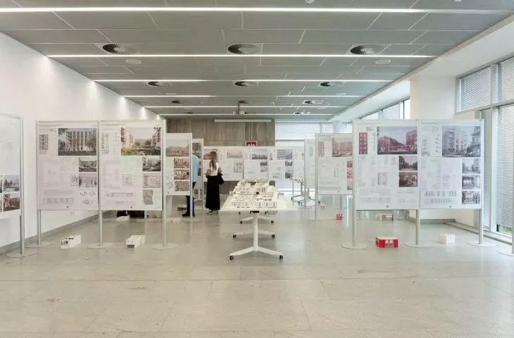 exhibition of student work