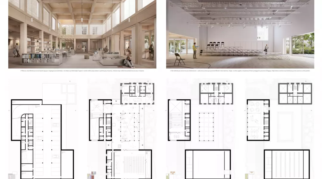 II Nagroda, proj.: Sara Czerwińska
