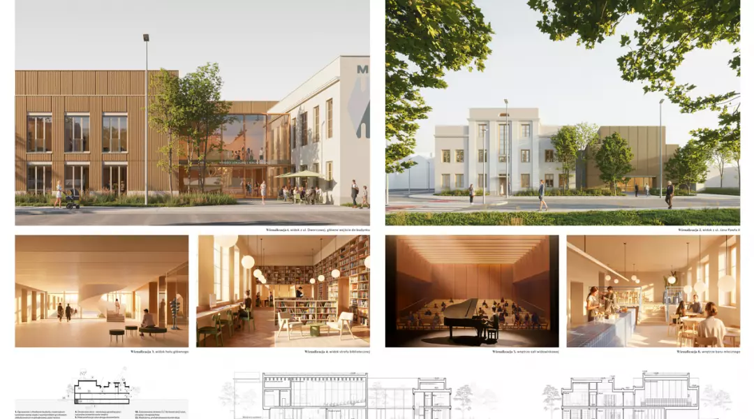 Wyróżnienie, proj.: BDM Architekci
