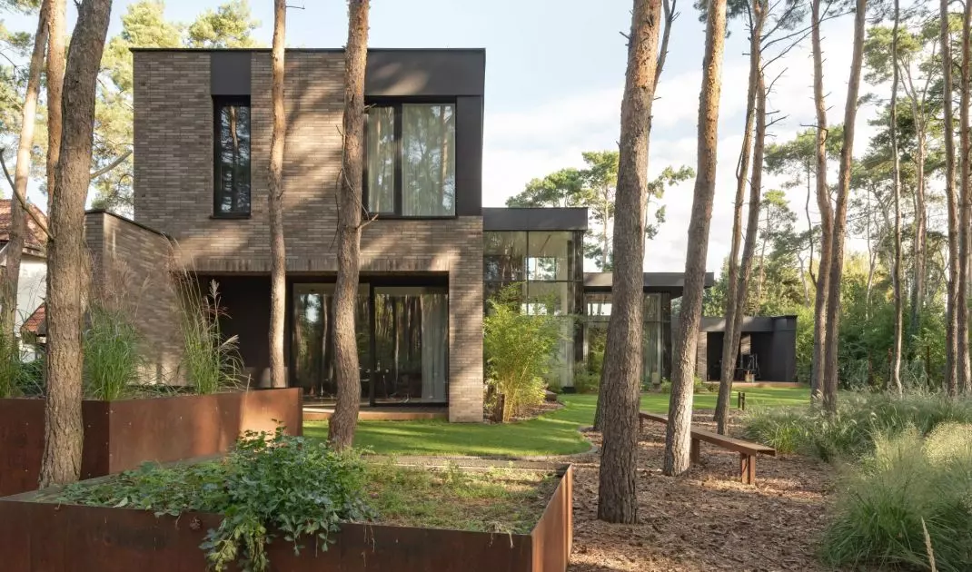 Dom Wśród Drzew w Poznaniu projektu Wrzeszcz Architekci 