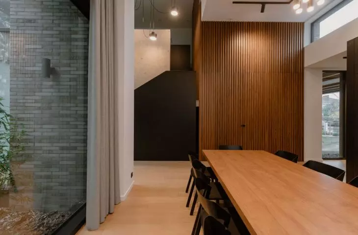 Interiors of the House Among the Trees in Poznań, designed by mode:lina™