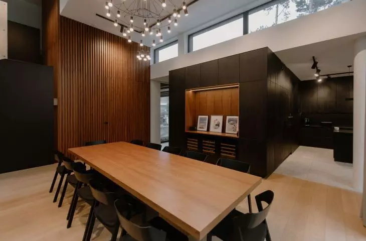 Interiors of the House Among the Trees in Poznań, designed by mode:lina™