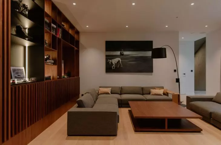 Interiors of the House Among the Trees in Poznań, designed by mode:lina™