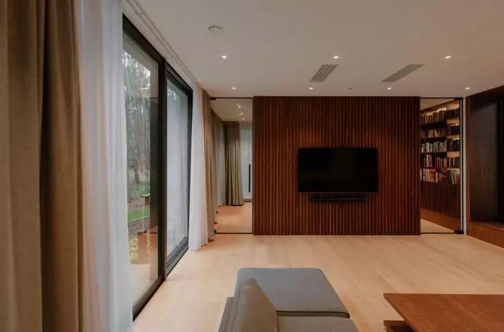 Interiors of the House Among the Trees in Poznań, designed by mode:lina™