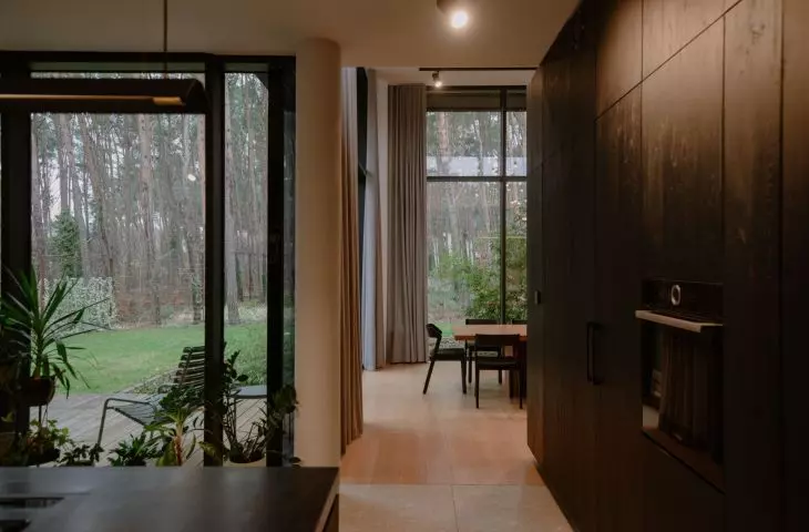 Interiors of the House Among the Trees in Poznań, designed by mode:lina™
