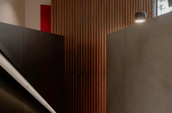Interiors of the House Among the Trees in Poznań, designed by mode:lina™