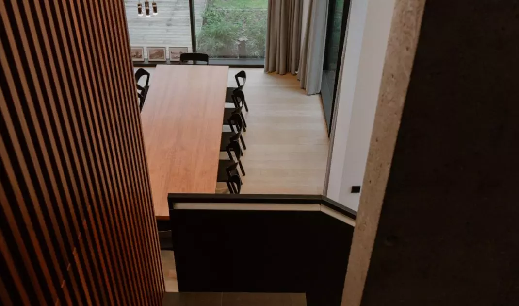 Wnętrza Domu Wśród Drzew w Poznaniu projektu mode:lina™