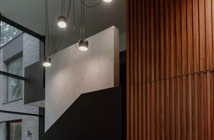 Interiors of the House Among the Trees in Poznań, designed by mode:lina™
