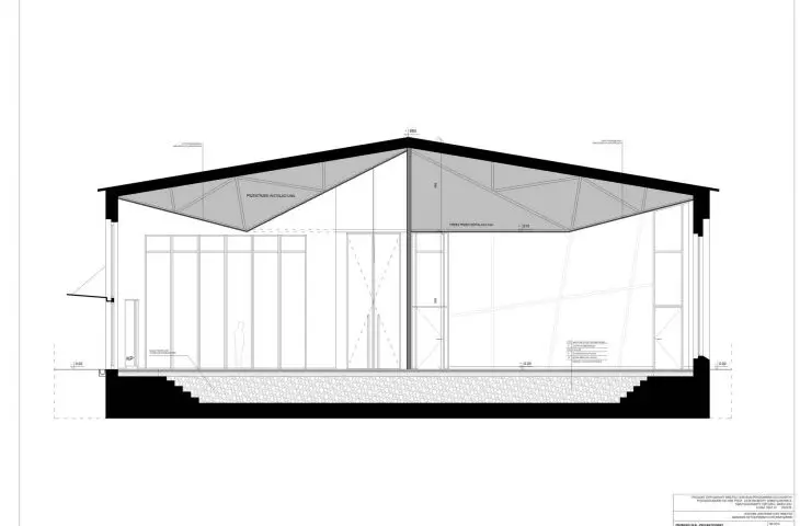 B-B cross-section