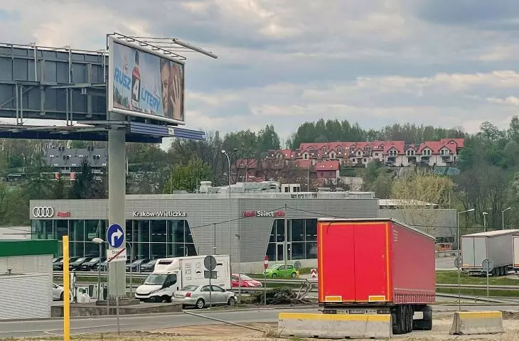 widok” na Wzgórze Kaim