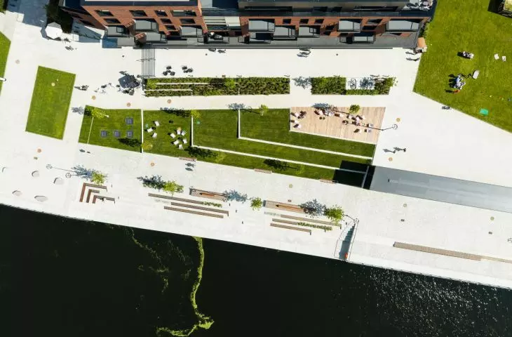 Nowe ogólnodostępne nabrzeże i teren rekreacyjny Off Miasto