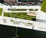 The new publicly accessible waterfront and Off Miasto recreational area
