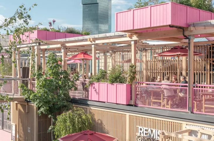 The Rosa Remise in Zurich, designed by HELLO WOOD