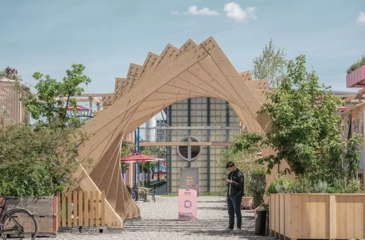 The Rosa Carriage House in Zurich, designed by HELLO WOOD