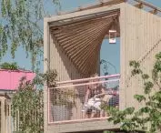 Remise Rosa w Zurychu projektu HELLO WOOD