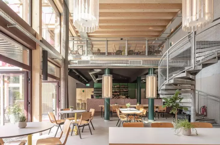 Remise Rosa w Zurychu projektu HELLO WOOD