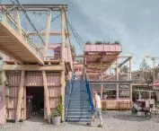 Remise Rosa w Zurychu projektu HELLO WOOD