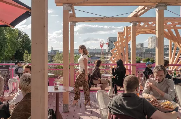 The Rosa Remise in Zurich, designed by HELLO WOOD
