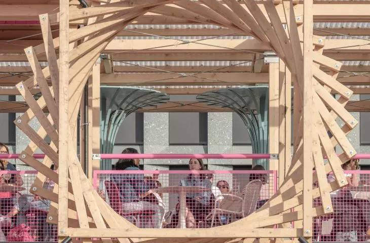 The Rosa Remise in Zurich, designed by HELLO WOOD