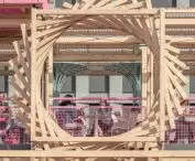 Remise Rosa w Zurychu projektu HELLO WOOD