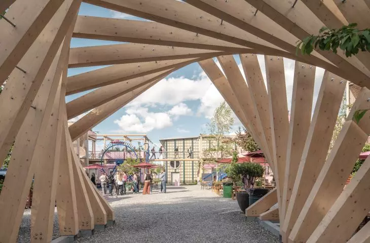 The Rosa Remise in Zurich, designed by HELLO WOOD