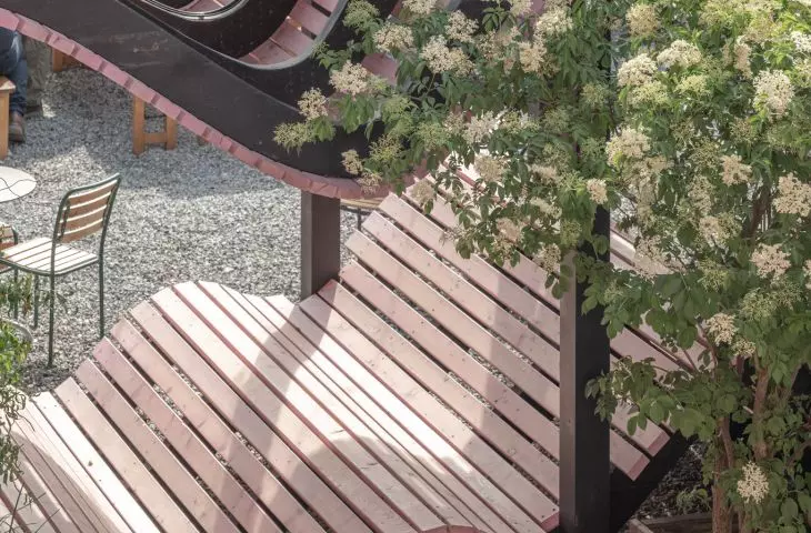 The Rosa Remise in Zurich, designed by HELLO WOOD