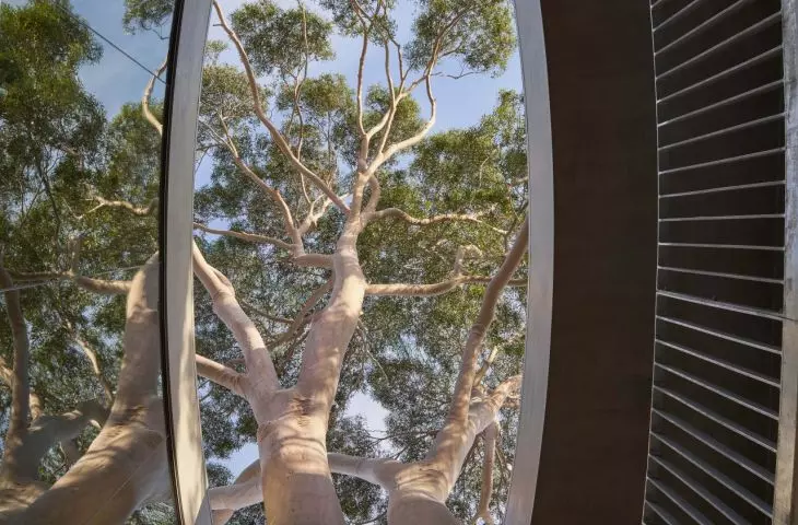 Flyover at Marcellin College in Bulleen, Australia, designed by Farrell Wray Architects
