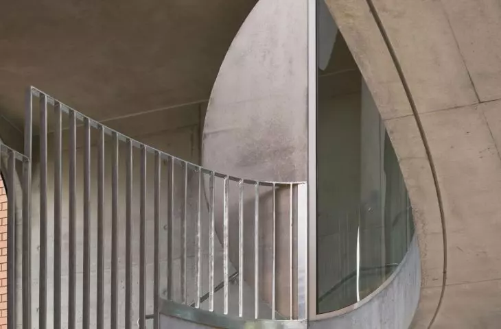 Flyover at Marcellin College in Bulleen, Australia, designed by Farrell Wray Architects