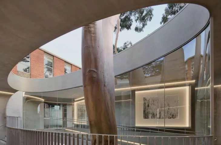 Flyover w Marcellin College w Bulleen w Australii projektu Farrell Wray Architects