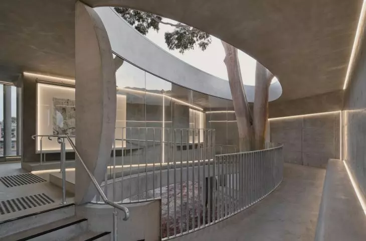 Flyover at Marcellin College in Bulleen, Australia, designed by Farrell Wray Architects