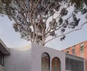 Flyover at Marcellin College in Bulleen, Australia, designed by Farrell Wray Architects