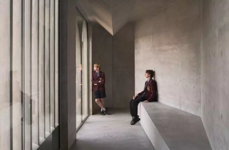 Flyover w Marcellin College w Bulleen w Australii projektu Farrell Wray Architects