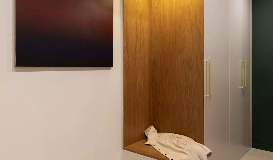 65 m² przy ulicy Dzikiej w Warszawie projektu Piotra Pamięty z pracowni p:am
