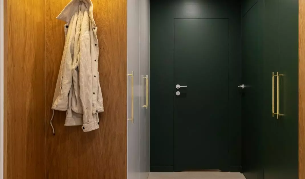 65 m² przy ulicy Dzikiej w Warszawie projektu Piotra Pamięty z pracowni p:am