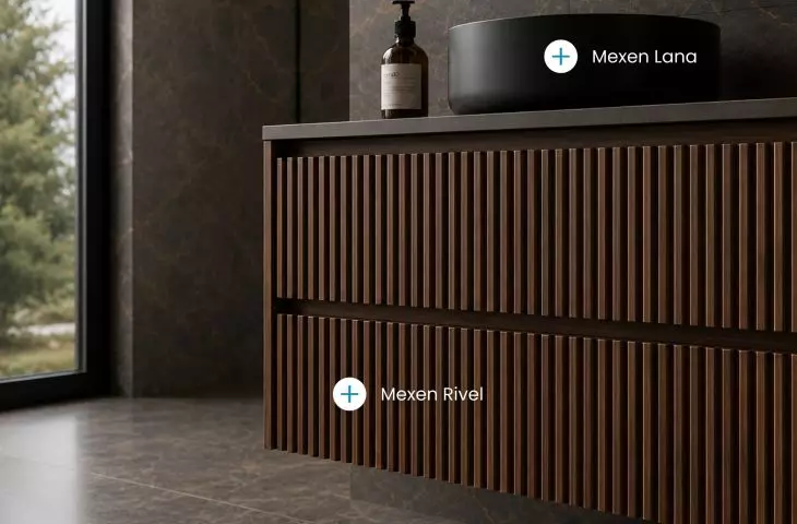 A Stylish Bathroom by Mexen