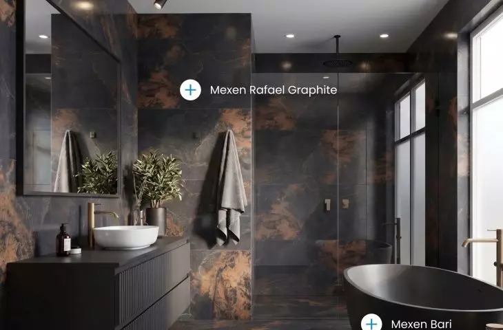 A Stylish Bathroom by Mexen