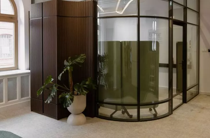 The rekeep office inside the Poznański Exchange in Łódź