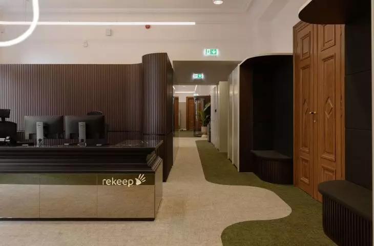 Biuro rekeep we wnętrzach Kantoru Poznańskiego w Łodzi