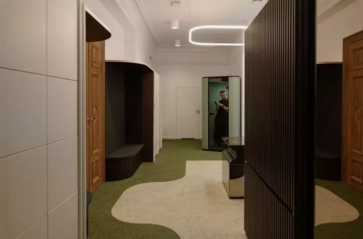 The rekeep office inside the Poznań Exchange building in Łódź
