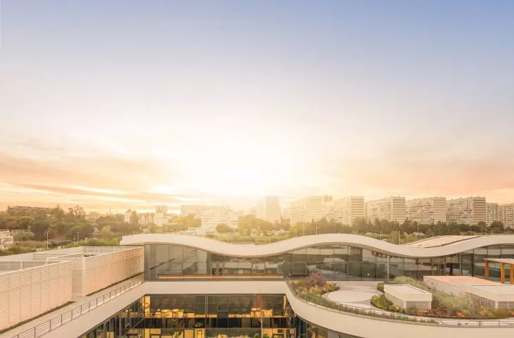 Oriente Green Campus in Lisbon, designed by KPF and S+A
